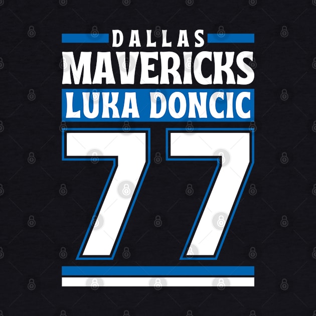 Dallas Mavericks Doncic 77 Basketball Limited Edition by Astronaut.co